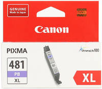Картридж для струйного принтера Canon CLI-481XL PB EMB голубой, оригинал