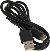 Кабель Ritmix RCC-130 USB Type C-USB Black для синхронизации/зарядки, 1м, пакет