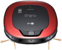 Робот-пылесос LG VRF6043LR красный, черный
