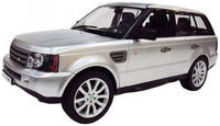 Радиоуправляемая машинка Rastar Range Rover Sport 1:24 серебристая