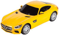 Радиоуправляемая машинка Rastar 72100 Mercedes AMG GT3 1:24 желтая (72100Y)