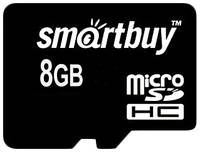 Карта памяти SmartBuy Micro SDHC SB8GBSDCL4-00 8GB