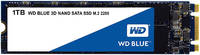 SSD накопитель WD Blue M.2 2280 1 ТБ (WDS100T2B0B)