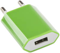 Сетевое зарядное устройство Liberty Project 1 USB, 1 A, green