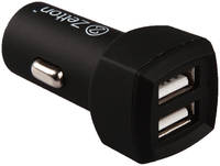 Сетевое зарядное устройство 2 USB 3,1А + кабели Apple 8 pin и Micro USB Zetton
