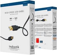 Кабель In-Akustik Premium High Speed USB Mini 2,0, 2,0m #01070022