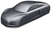 Беспроводная мышь VAG Audi R8 Silver