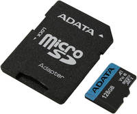 Карта памяти ADATA Micro SDXC Premier 128GB Premier Pro (AUSDX128GUICL10A1-RA1)
