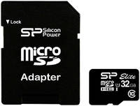 Карта памяти Silicon Power Micro SDHC Elite 32GB SP032GBSTHBU1V10-SP