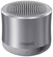 Портативная колонка Deppa Speaker Alum Solo Silver (42004)