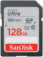 Карта памяти SanDisk Ultra 128GB SDXC (SDSDUN4-128G-GN6IN)