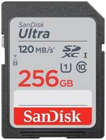 Карта памяти SanDisk Ultra 256GB SDXC (SDSDUN4-256G-GN6IN)
