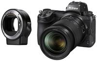 Фотоаппарат системный Nikon Z 6 II 24-70mm + FTZ Adapter Z6 II Black Kit 24-70mm f / 4 S + FTZ Adapter (VOA060K003)