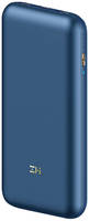 Внешний аккумулятор Xiaomi Power Bank ZMI 10 PRO 20000 mAh Type-C Quick Charge 3.0 (QB823) Power Bank ZMI 10 PRO 20000 mAh 65W Type-C Quick Charge 3.0 Power Delivery 3.0 (QB823) (синий