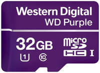 Карта памяти Western Digital Purple WDD032G1P0C Micro SDHC 32GB Purple microSDHC