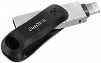 Флешка SanDisk iXpand GO 256ГБ Silver / Black (SDIX60N-256G-GN6NE)
