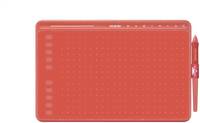 Графический планшет Huion HS611 Coral Red