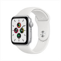 Смарт-часы Apple Watch SE 44mm Silver with White Sport Band (MYDQ2RU/A)