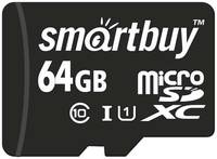 К/памяти Smartbuy 64GB Class 10 LE SB64GBSDCL10-00LE