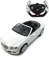 Машина на радиоуправлении Rastar Bentley Continetal GT белый (49900W)