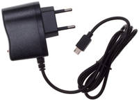 Сетевое зарядное устройство BURO XCJ-021, micro usb, 1 A, black