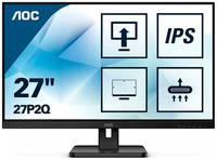 27″ Монитор AOC 27P2Q Black 75Hz 1920x1080 IPS