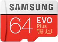 Карта памяти Samsung 64GB EVO plus (MB-MC64HARU)