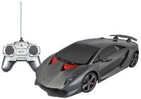Rastar Машина на радиоуправлении 27mhz Lamborghini Sesto, цвет серый, 1:24 (48200G)