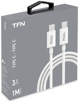 Кабель TFN TypeC - TypeC 1m White