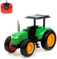 Трактор радиоуправляемый Фермер работает от аккумулятора световые эффекты в ассорт.2278704