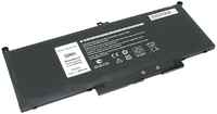 Аккумуляторная батарея для ноутбука Dell Latitude 12 7000 F3YGT-2S2P 7.6V 6800mAh OEM черная (075546)