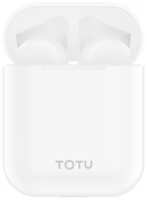 Беспроводные наушники TOTU EAUB-07 Glory TWS, Bluetooth, белый, Bt 5.0+EDR