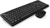 Комплект клавиатура и мышь ExeGate EX286220RUS Черная (EX286220RUS)