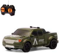 Автоград Армейский пикап, работает от батареек, зеленый ″Армейский пикап″, работает от батареек, зеленый (ZY521169)