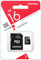 SmartBuy Карта памяти SMART BUY 16GB SDHC CLASS 10 (1639124)