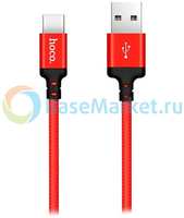 BaseMarket Дата-кабель USB универсальный Type-C Hoco X14 (2 метра) (красный) (132806)