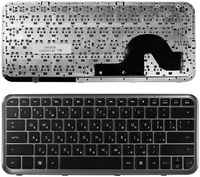 Клавиатура для ноутбука HP Pavilion DM3, DM3-1000, DM3t Series. Плоский Enter. Черная, с с