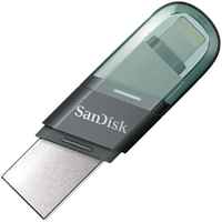 Флешка SanDisk 128Gb SDIX90N-128G-GN6NE Green / Silver iXpand Flip