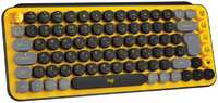 Беспроводная клавиатура Logitech POP Keys Yellow / Black (920-010716)