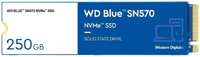 SSD накопитель WD Blue SN570 M.2 2280 250 ГБ (WDS250G3B0C)