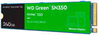 SSD накопитель WD Green SN350 M.2 2280 240 ГБ (WDS240G2G0C)