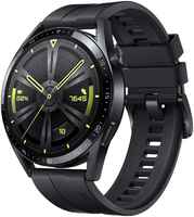 Смарт-часы Huawei watch GT 3 JPT-B29 Black SS / Black Fluoroelastomer (55028464) GT 3 JPT-B29 Black SS  /  Black Fluoroelastomer