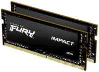 Оперативная память Kingston 64Gb DDR4 3200MHz SO-DIMM (KF432S20IBK2/64) (2x32Gb KIT) FURY Impact
