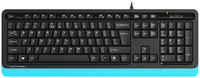 Проводная клавиатура A4Tech FSTyler FKS10 Black / Blue