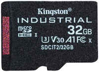 Карта памяти Kingston Micro SDHC 32Гб Industrial (SDCIT2/32GB) Industrial SDCIT2/32GB