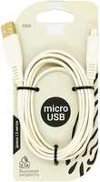 Кабель Gal USB-micro USB поливинилхлорид белый 1,5 м