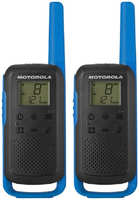 Рация Motorola Talkabout T62 синяя B6P00811LDRMAW 2 шт. в уп., 1518212