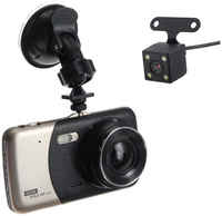 Видеорегистратор Cartage 2858172 2 камеры, HD 1080P, TFT 4.0, обзор 160