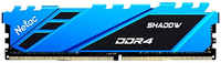 Оперативная память Netac Shadow Blue 8Gb DDR4 3600MHz (NTSDD4P36SP-08B)