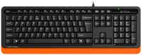 Проводная клавиатура A4Tech Fstyler FKS10 Black / Orange